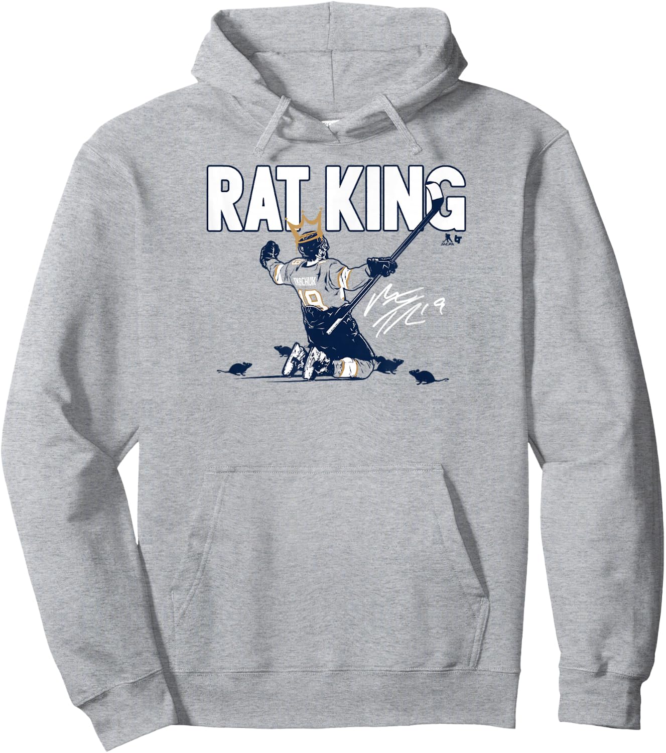 Matthew Tkachuk - Rat King - Florida Hockey Hoodie - Hoodie | Ash