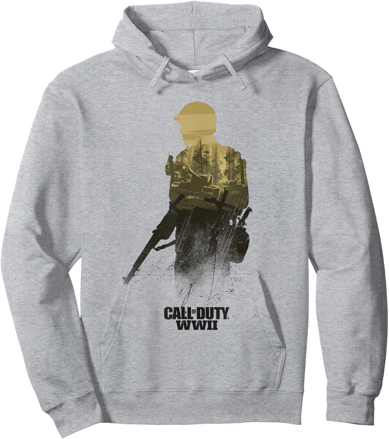 Call of Duty WWII - Forest Front Line Hoodie - Hoodie | Ash