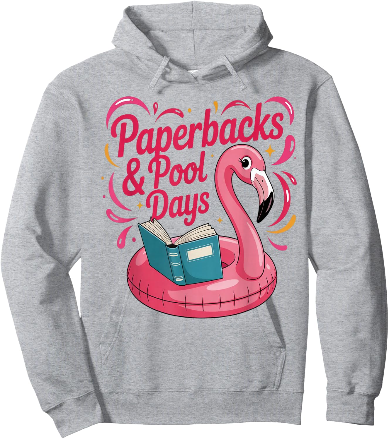 Paperbacks Pool Days Hoodie - Hoodie | Ash