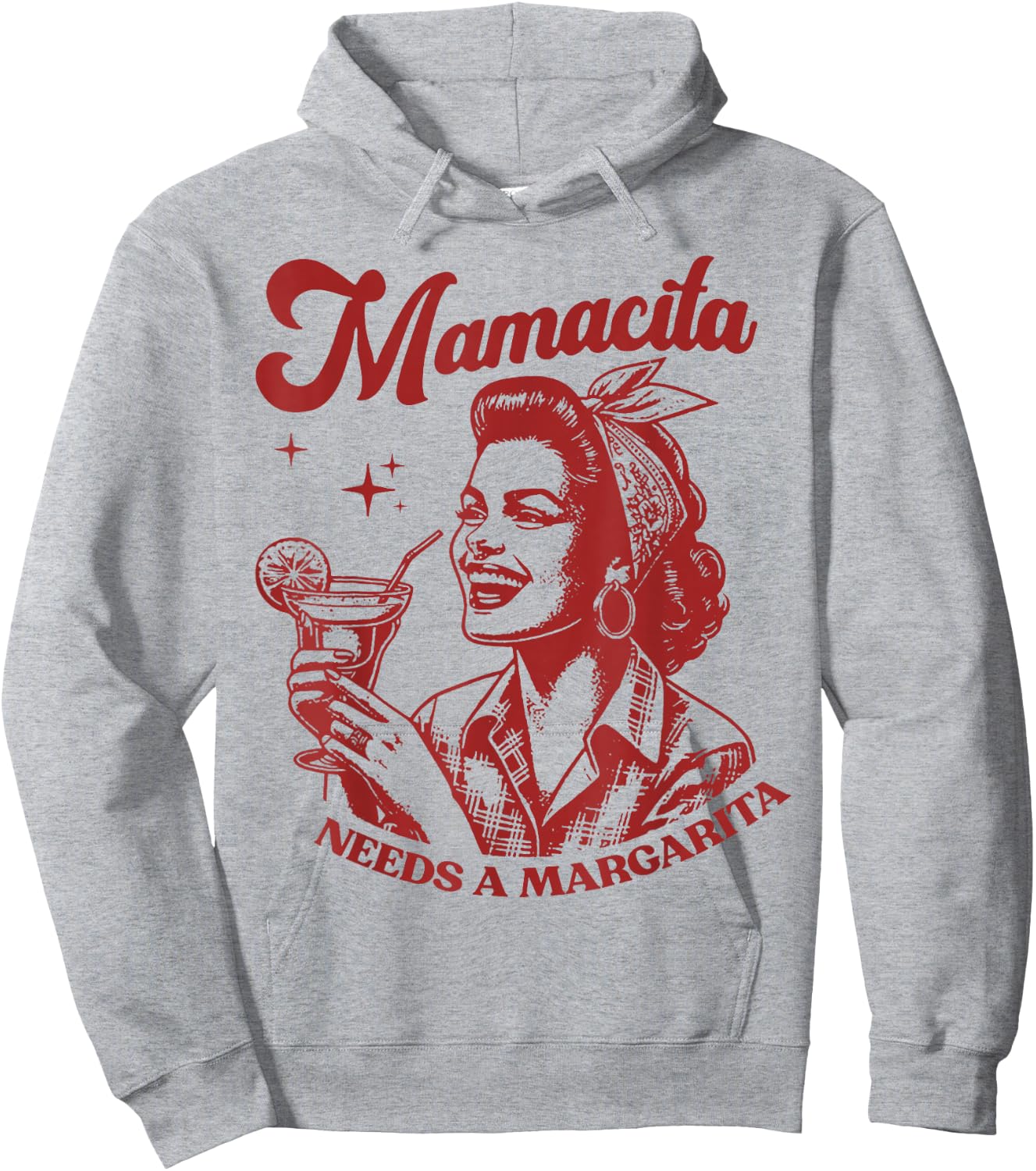 Mamacita Needs A Margarita Hoodie - Hoodie | Ash