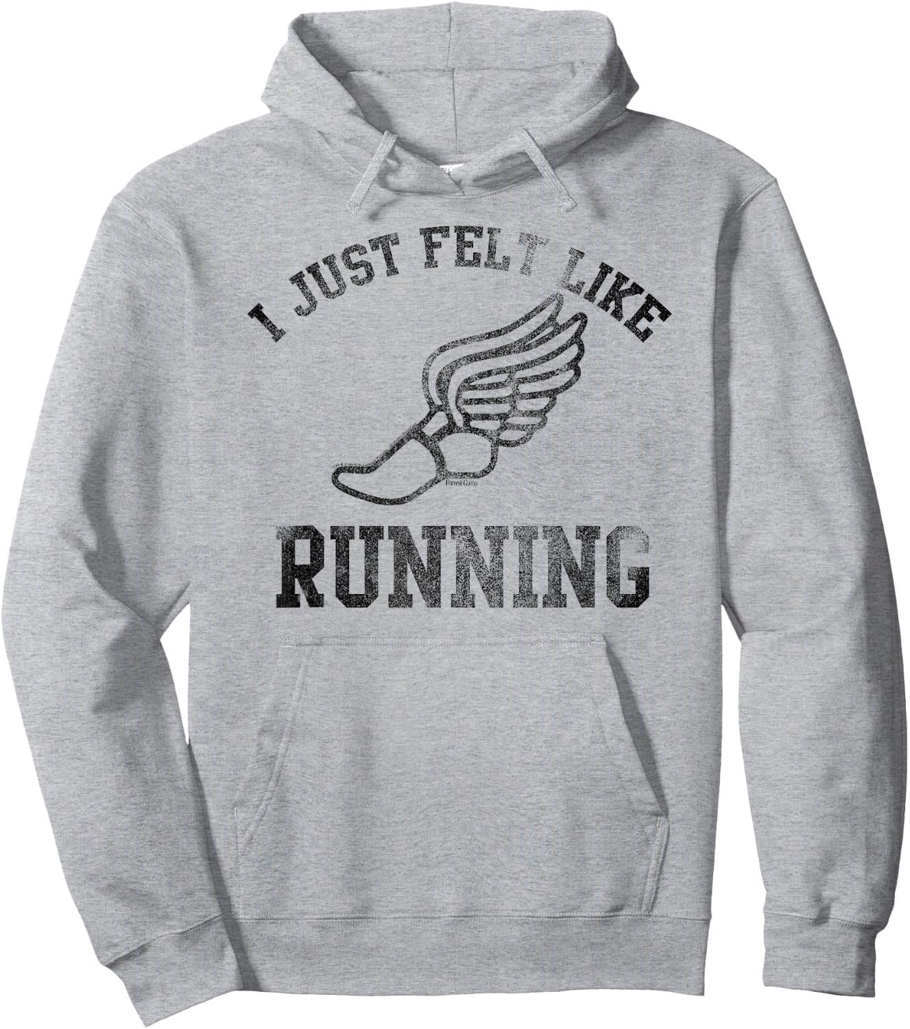 Forrest Gump I Just Felt Like Running Hoodie - Hoodie | Ash