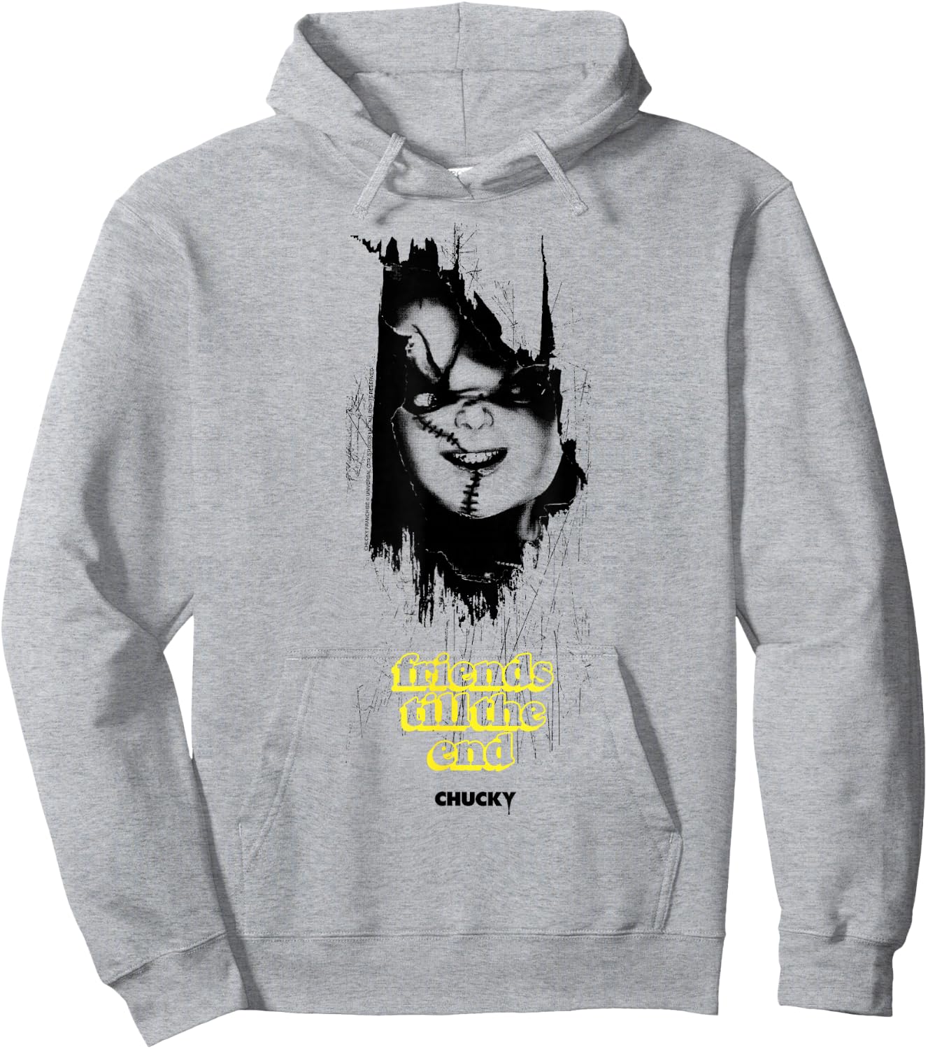 Chucky Friends Till The End Hoodie - Hoodie | Ash