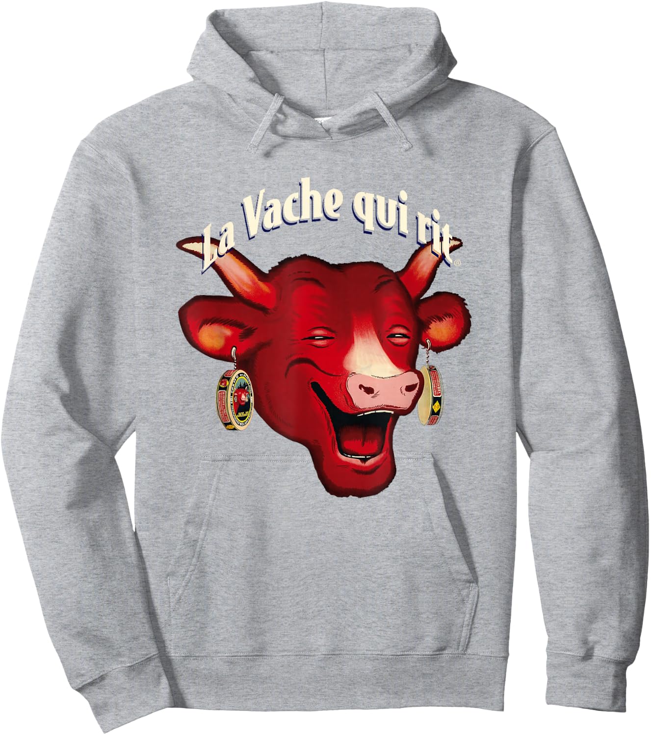 The Laughing Cow La Vache Qui Rit Hoodie - Hoodie | Ash