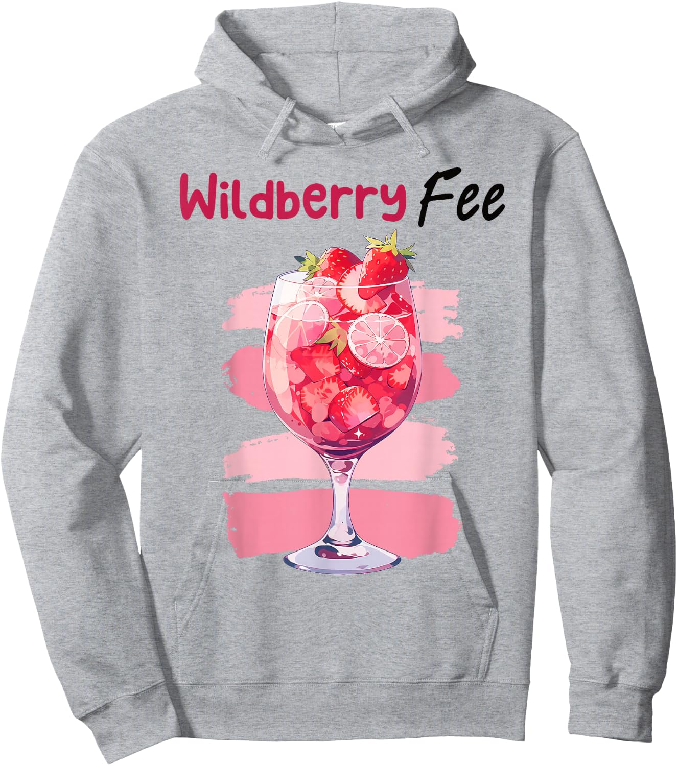 Wildberry Fairy Saufen Lillet , White Hoodie - Hoodie | Ash