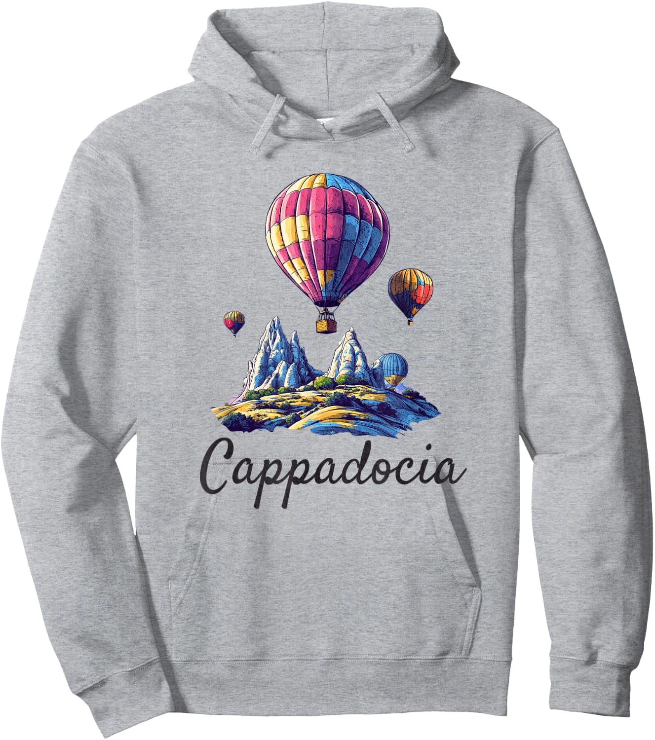 Turkey Cappadocia Souvenir / Cappadocia Hoodie - Hoodie | Ash
