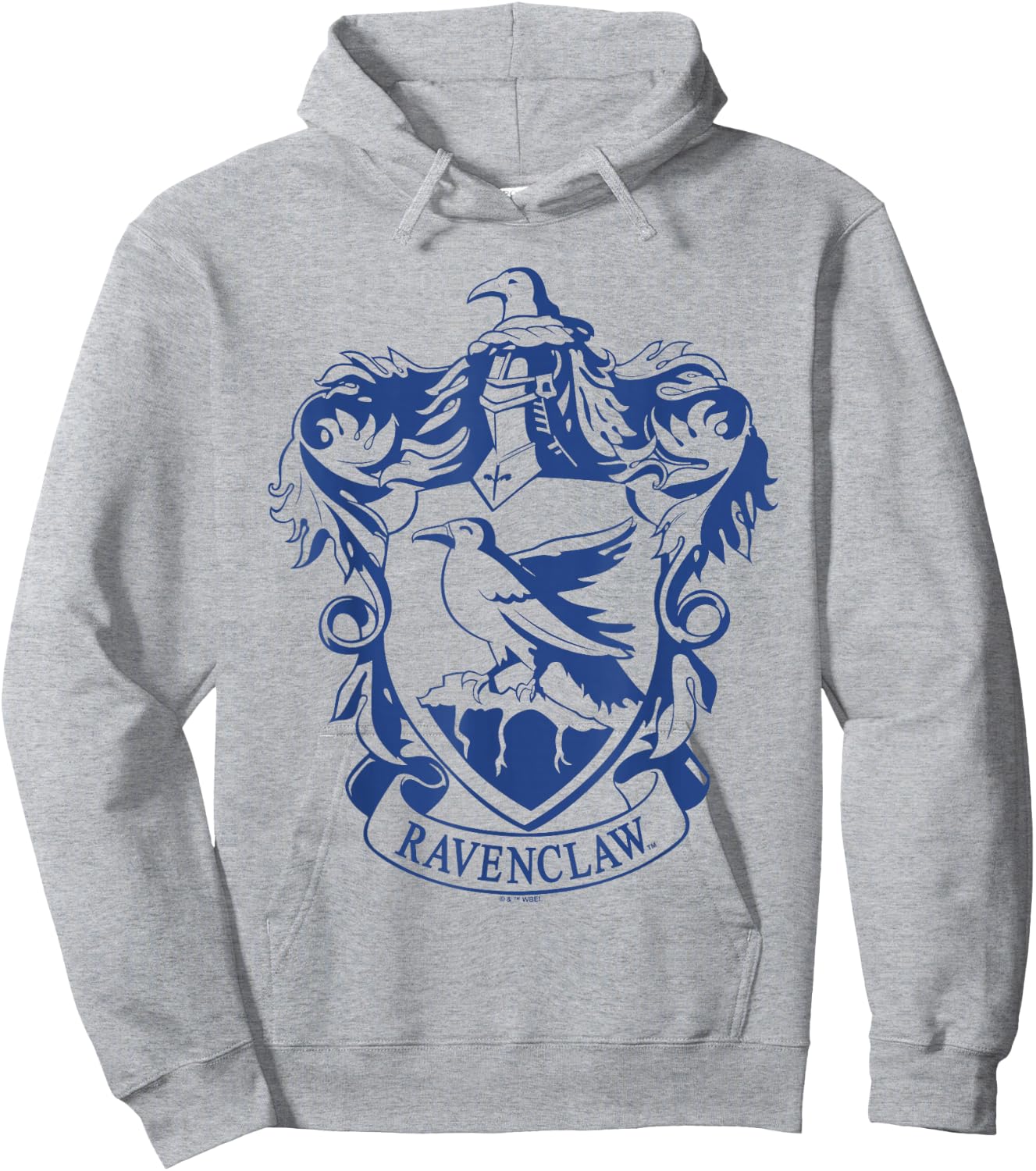 Harry Potter Ravenclaw One Color Crest Hoodie - Hoodie | Ash