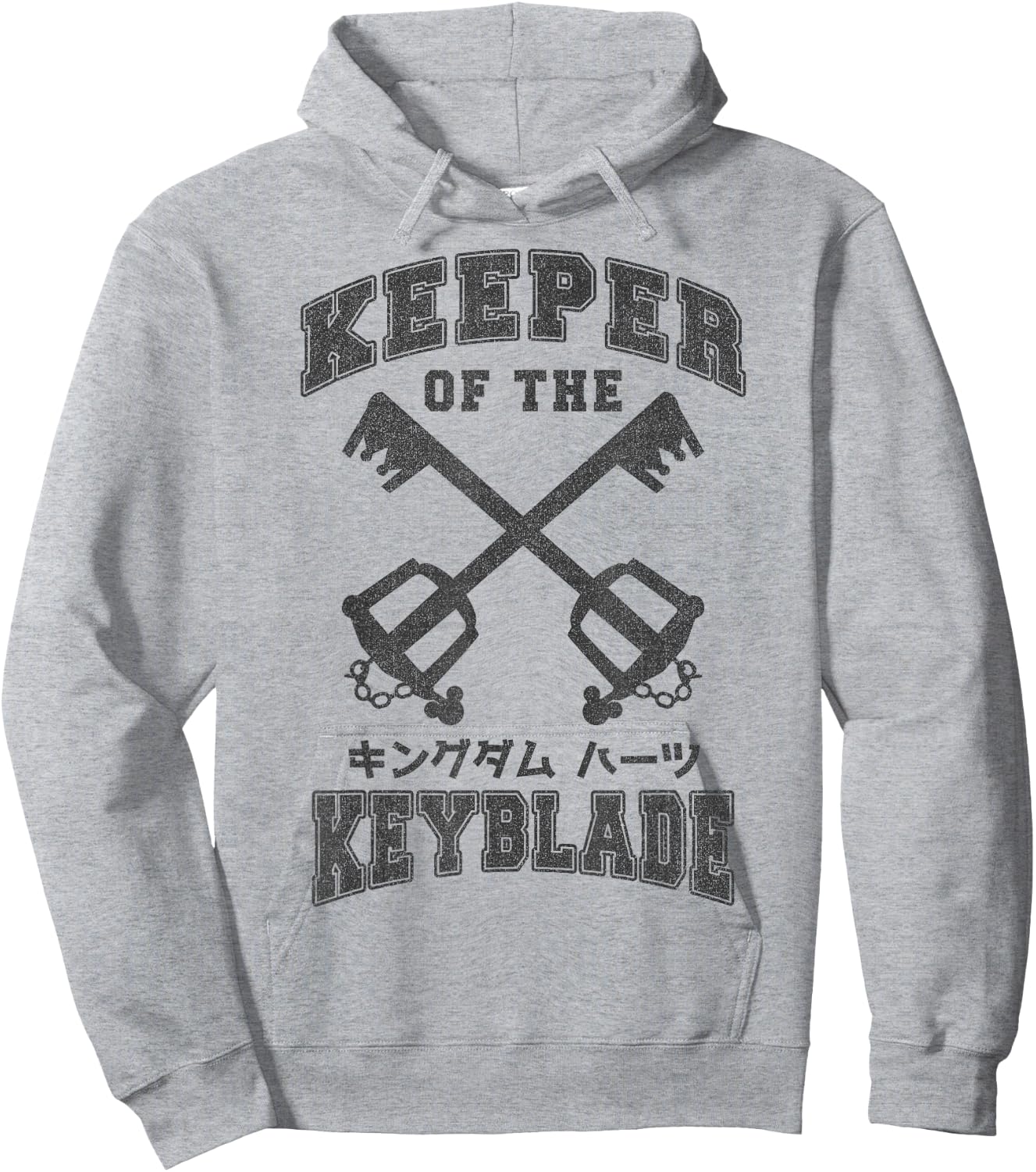 Disney Kingdom Hearts Keeper of The Keyblade Hoodie - Hoodie | Ash