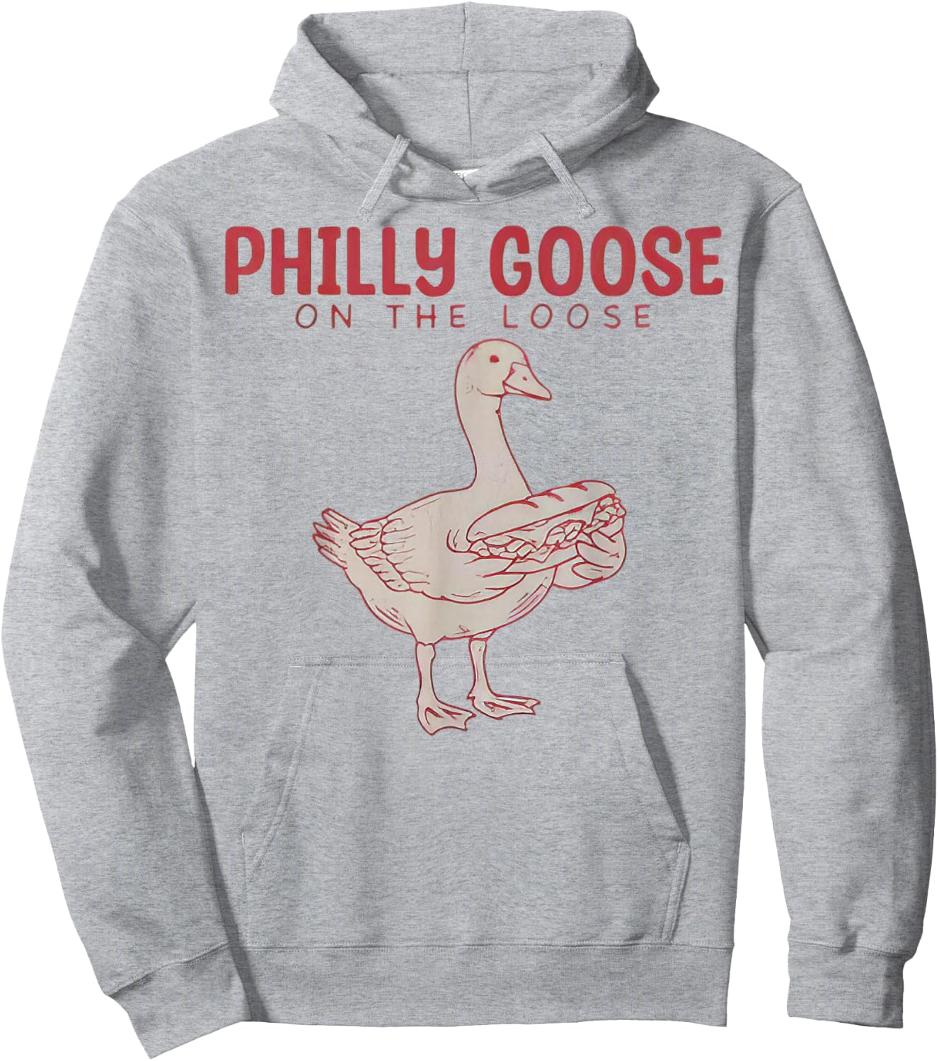 Philly Goose On The Loose Hoodie - Hoodie | Ash