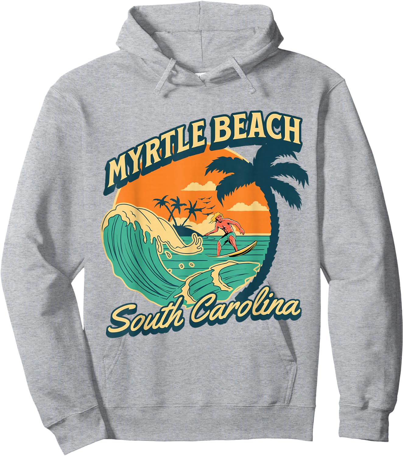 Myrtle Beach Hoodie - Hoodie | Ash