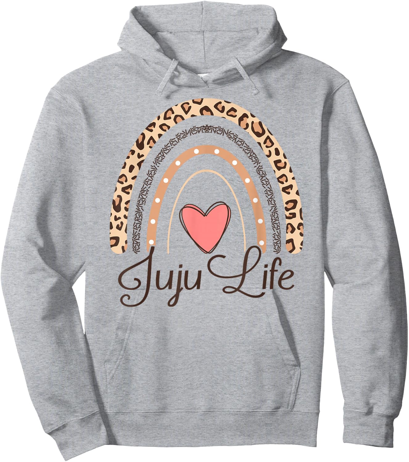 Juju Life Boho Rainbow Funny Grandma Juju Hoodie - Hoodie | Ash