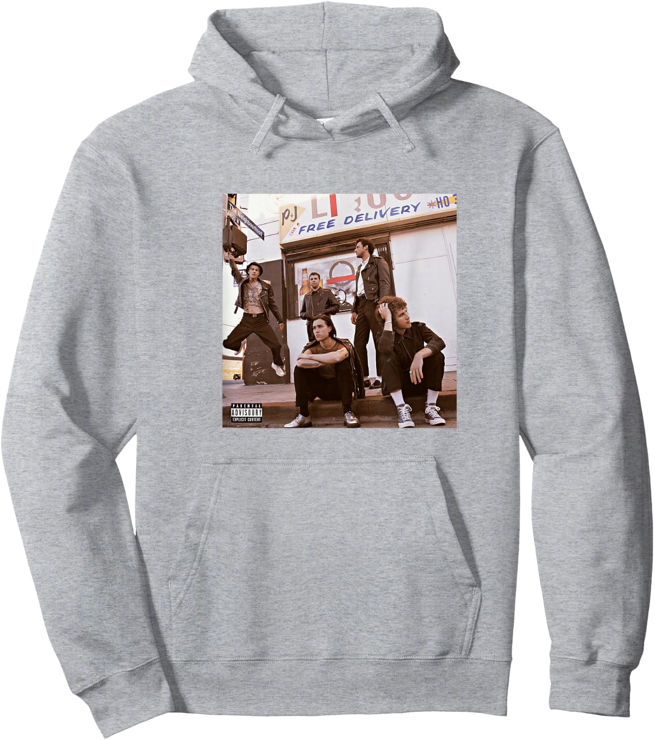 The Neighbourhood Hard to Imagine Album Cover Hoodie - Hoodie | Ash