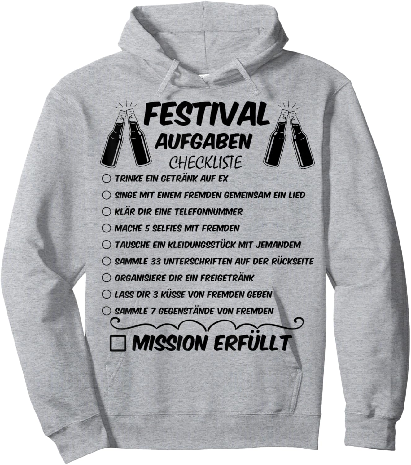 Festival Group Tasks Festival Hoodie - Hoodie | Ash