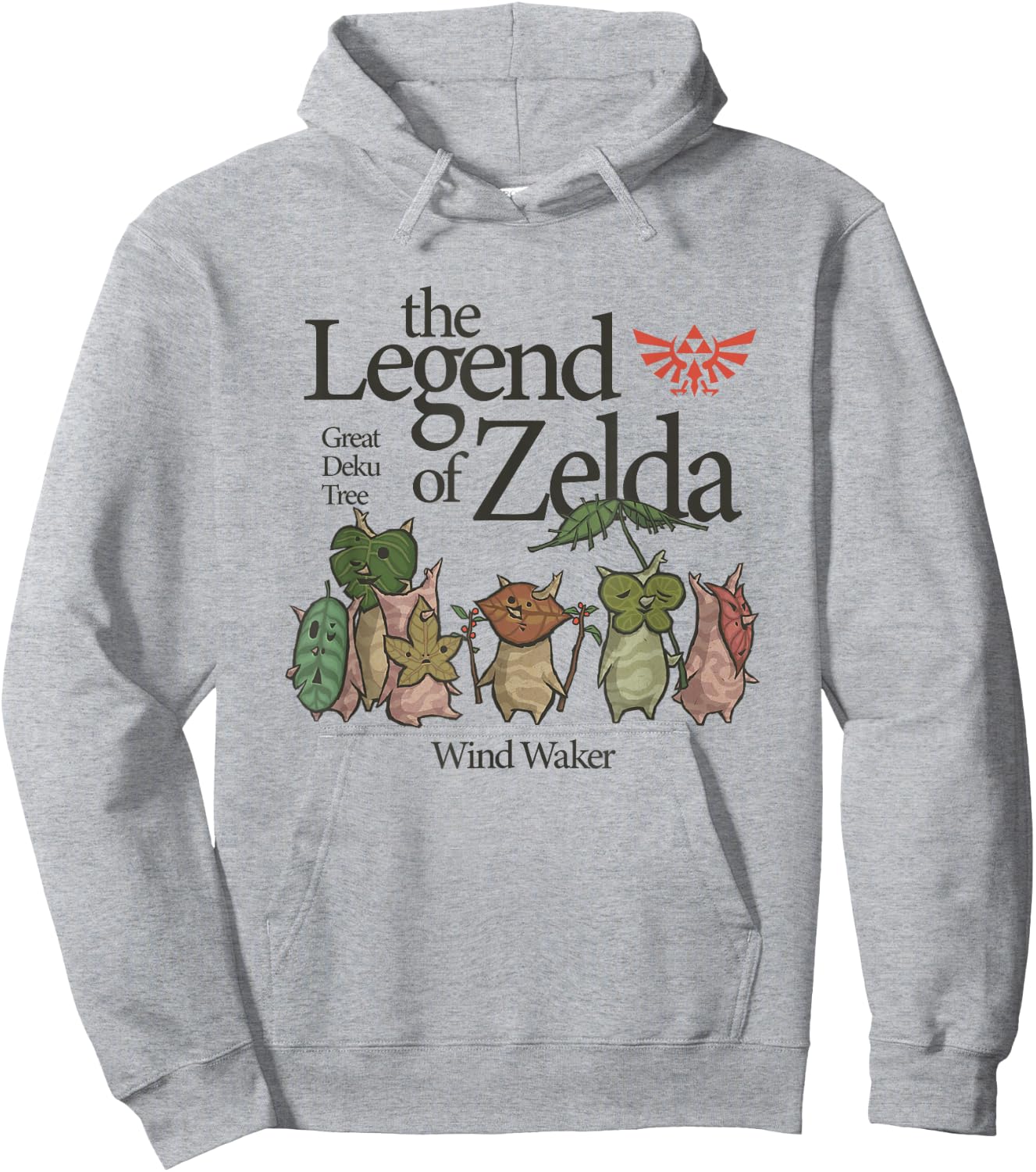 The Legend of Zelda Wind Waker Great Deku Tree Hoodie - Hoodie | Ash
