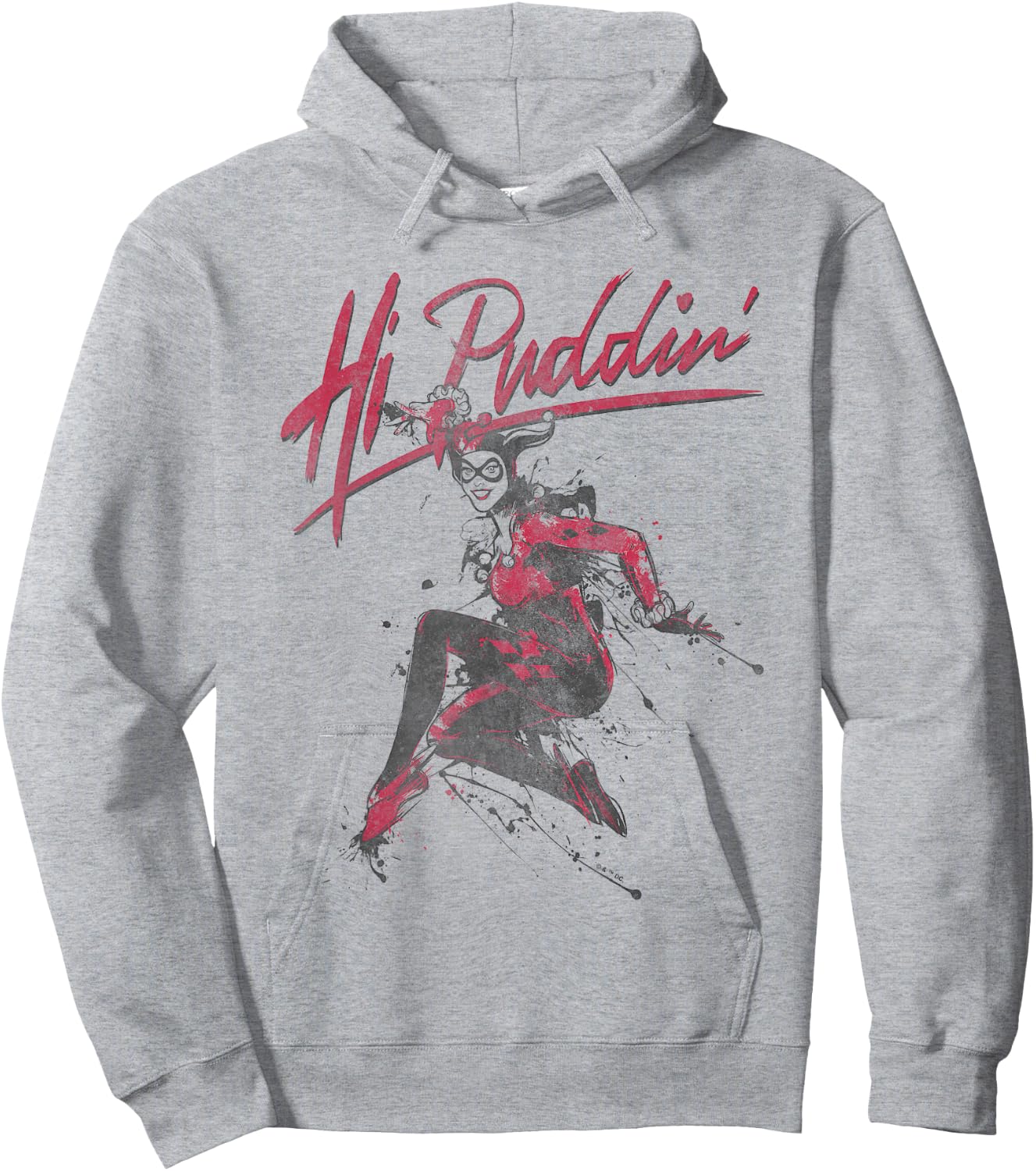 Batman Harley Quinn Hi Puddin' Hoodie - Hoodie | Ash