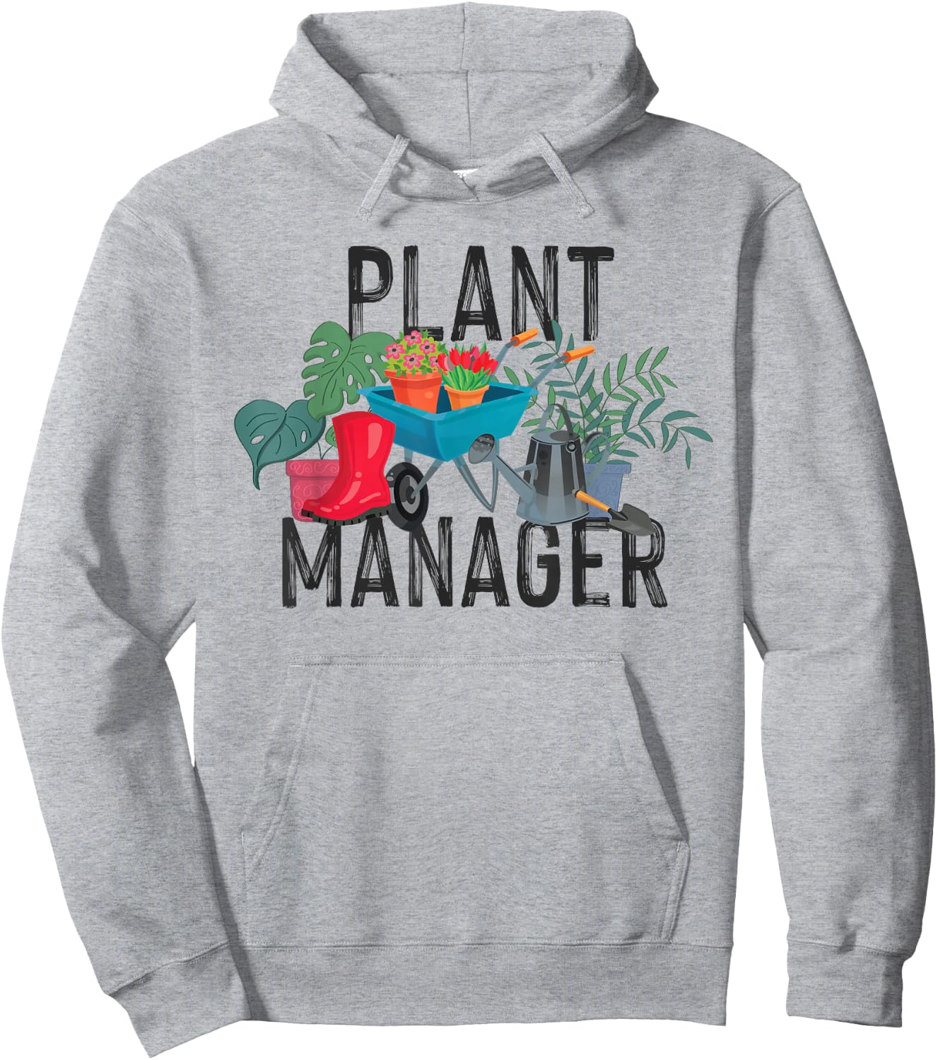 Gardening Plant Manager Hoodie - Hoodie | Ash