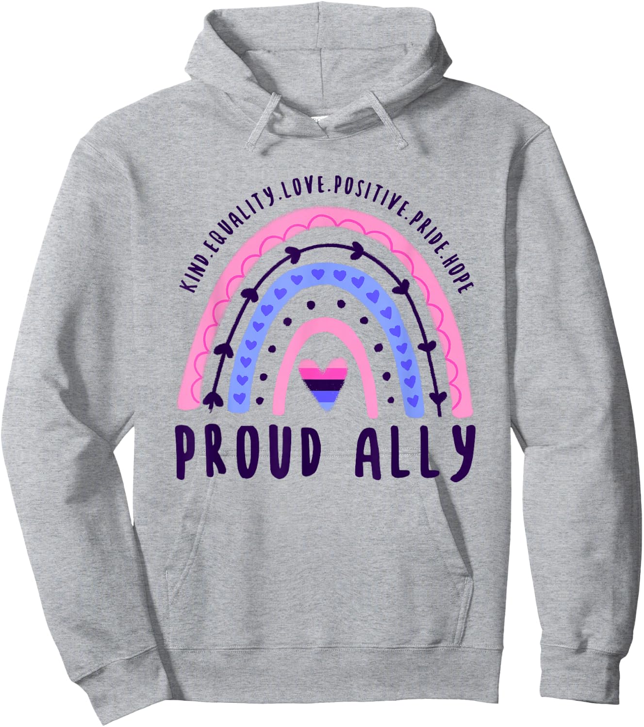 Omnisexual Pride Proud Ally Omnisexual Hoodie - Hoodie | Ash
