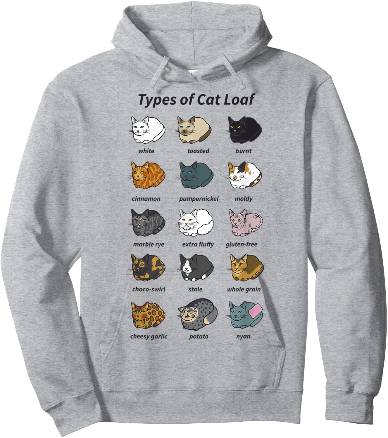 Cat Breads Baby Women Kids Hoodie - Hoodie | Ash