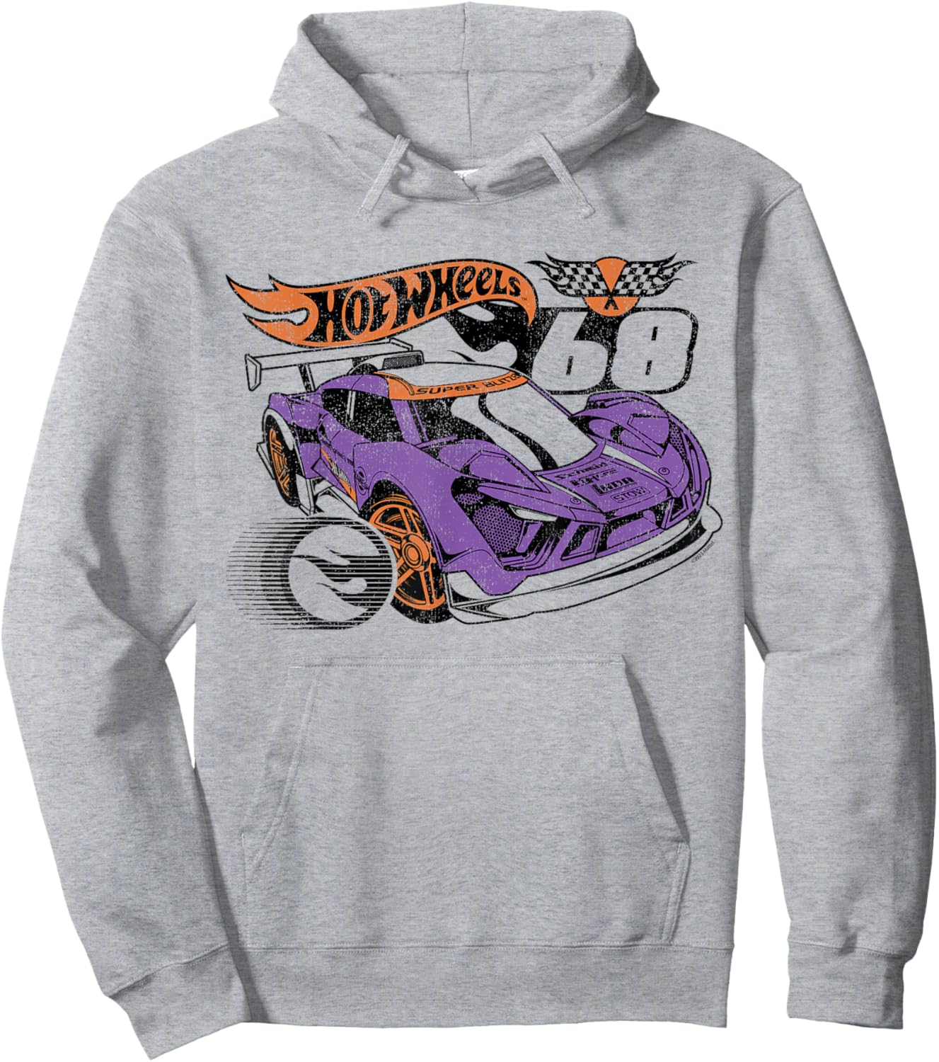 Hot Wheels - Super Blitzen Hoodie - Hoodie | Ash