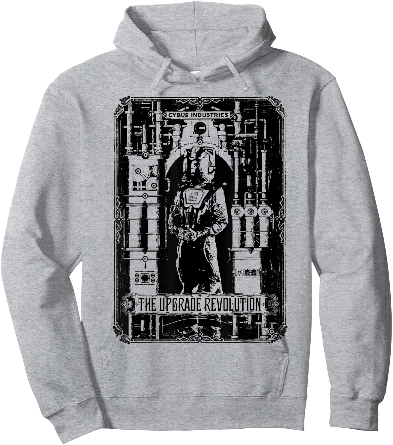 Steampunk Cybermen Retro-Futuristic Sci-Fi Fan Hoodie - Hoodie | Ash