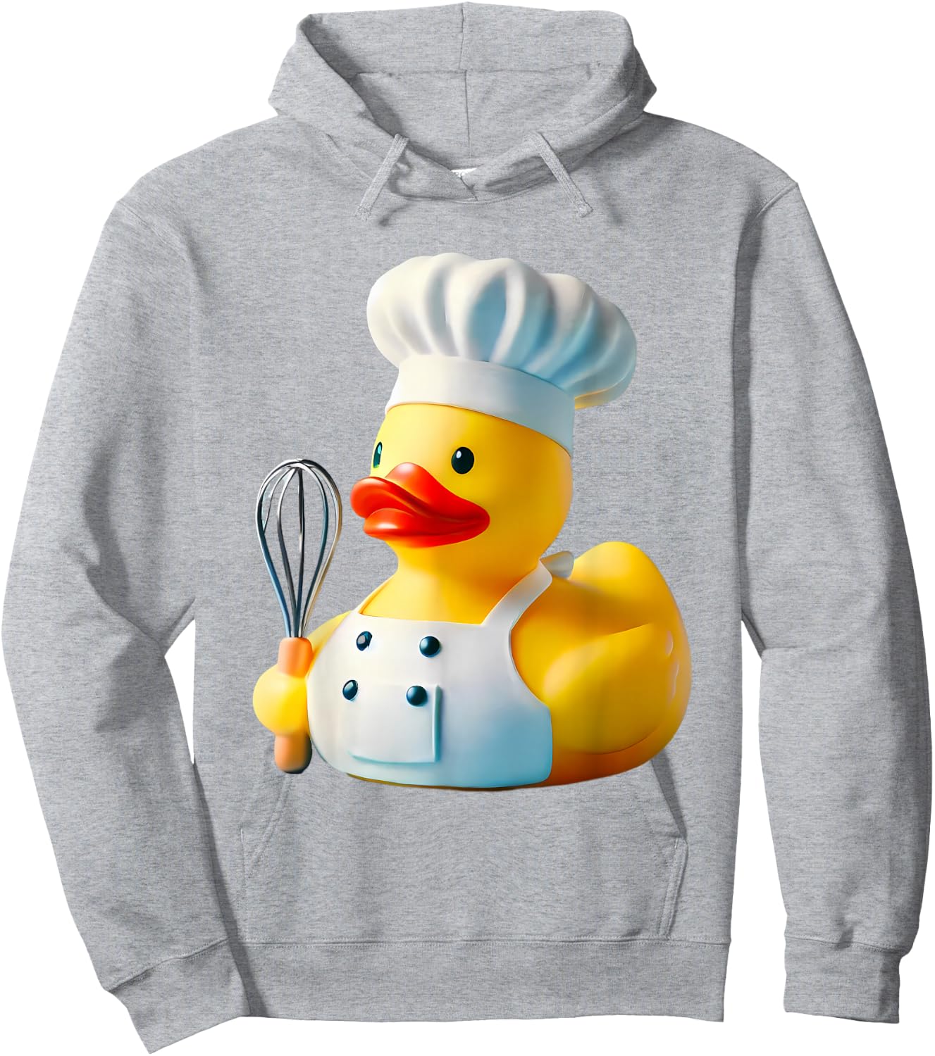Chef Rubber Duck Cook Ducky Duckie Hoodie - Hoodie | Ash