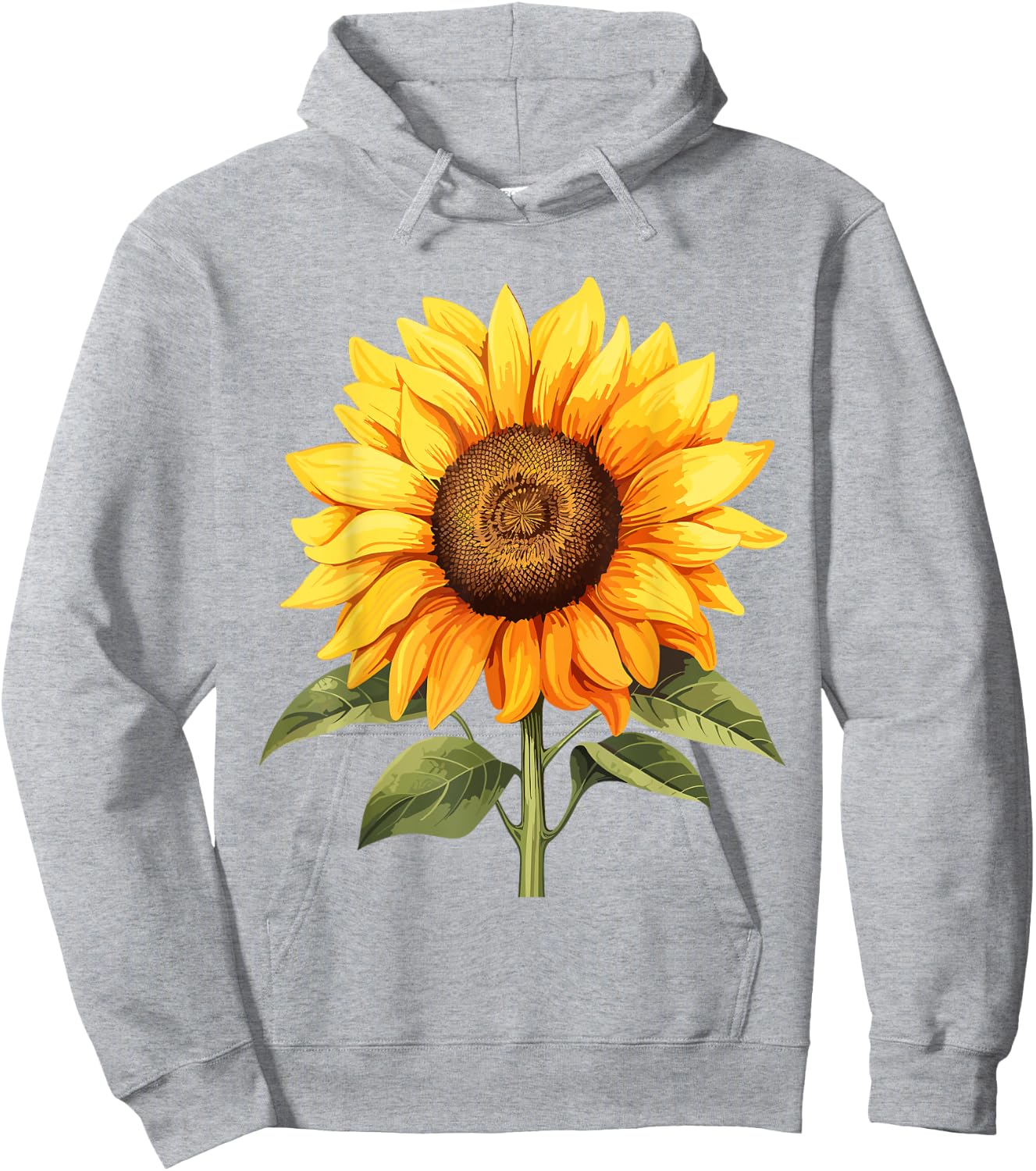Florist and Sunflower Hoodie - Hoodie | Ash