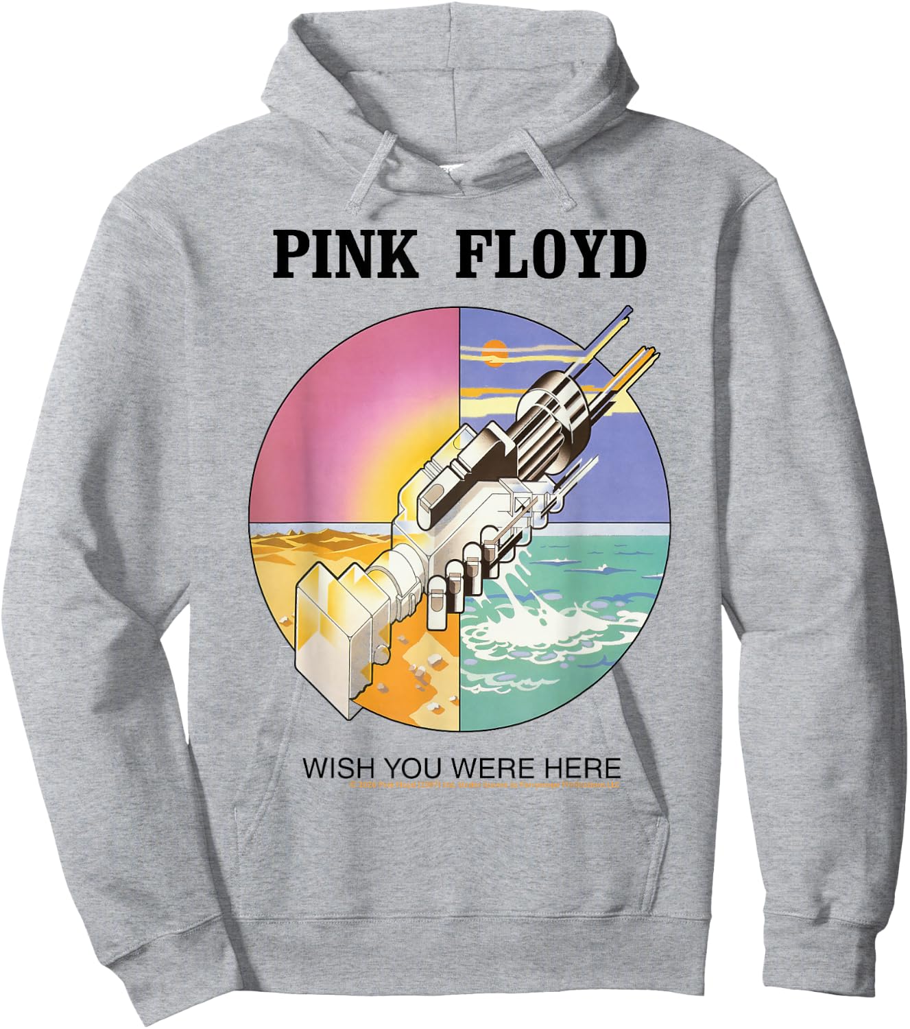 Pink Floyd Klassisches Album Wish You were Here Hoodie - Hoodie | Ash