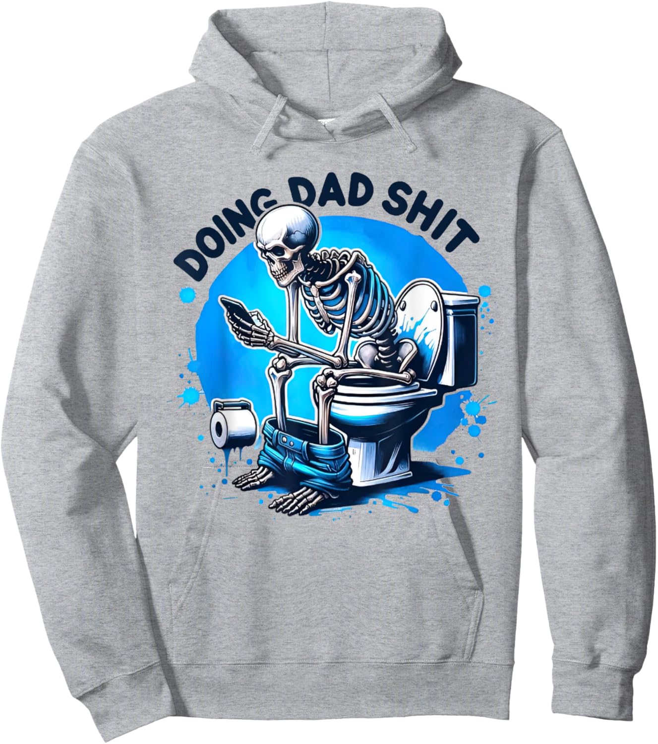 Doing Dad shit Hoodie - Hoodie | Ash