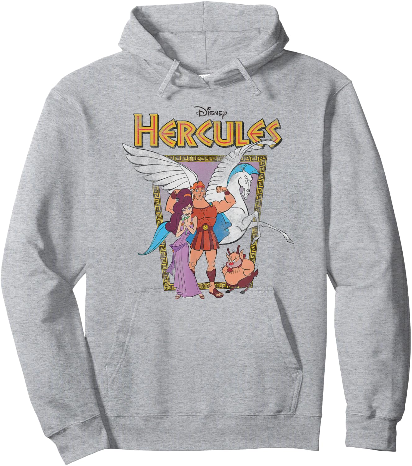 Disney Hercules Classic Movie Poster Hoodie - Hoodie | Ash
