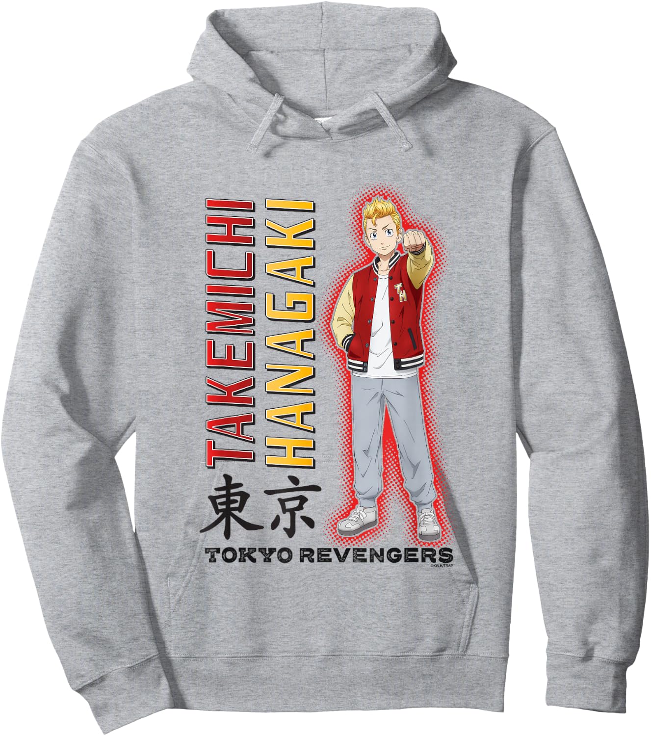 Tokyo Revengers Takemichi Hanagaki Mic Drop Hoodie - Hoodie | Ash