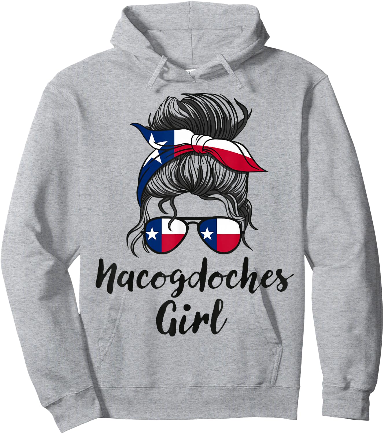 Nacogdoches Texas Women Girl Hoodie - Hoodie | Ash