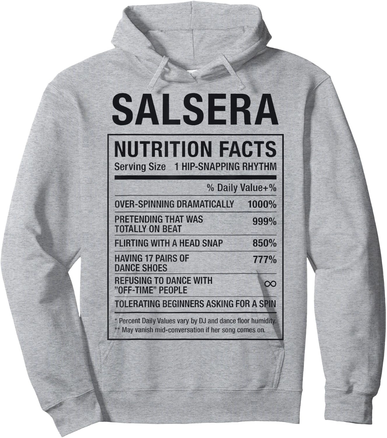 Salsera Salsa Queens, Amateurs de Danse Salsa Hoodie - Hoodie | Ash