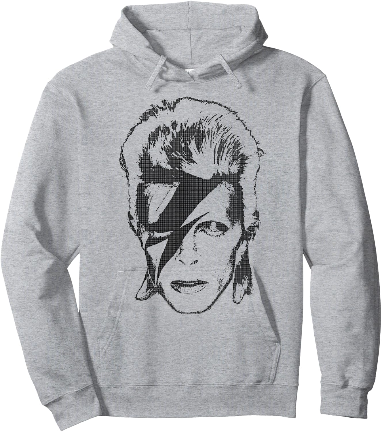 David Bowie - Lightning Hoodie - Hoodie | Ash