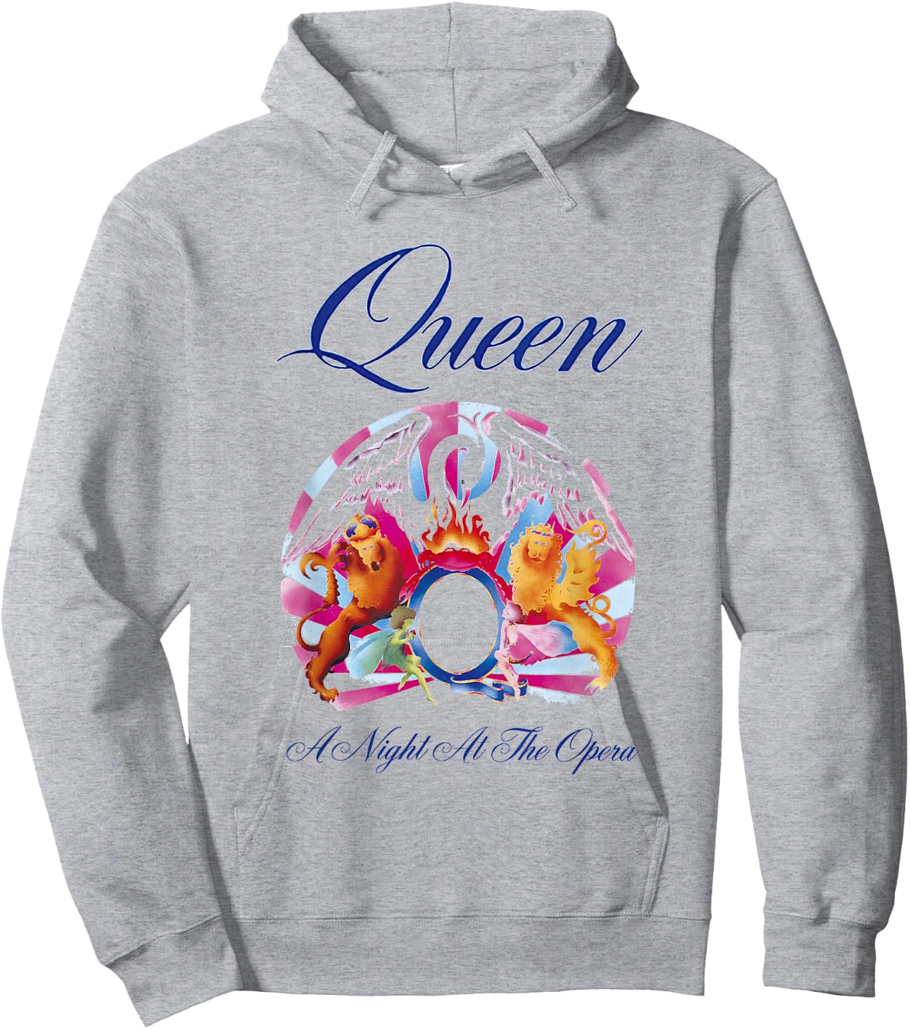 Queen Night at the Opera , gray Hoodie - Hoodie | Ash