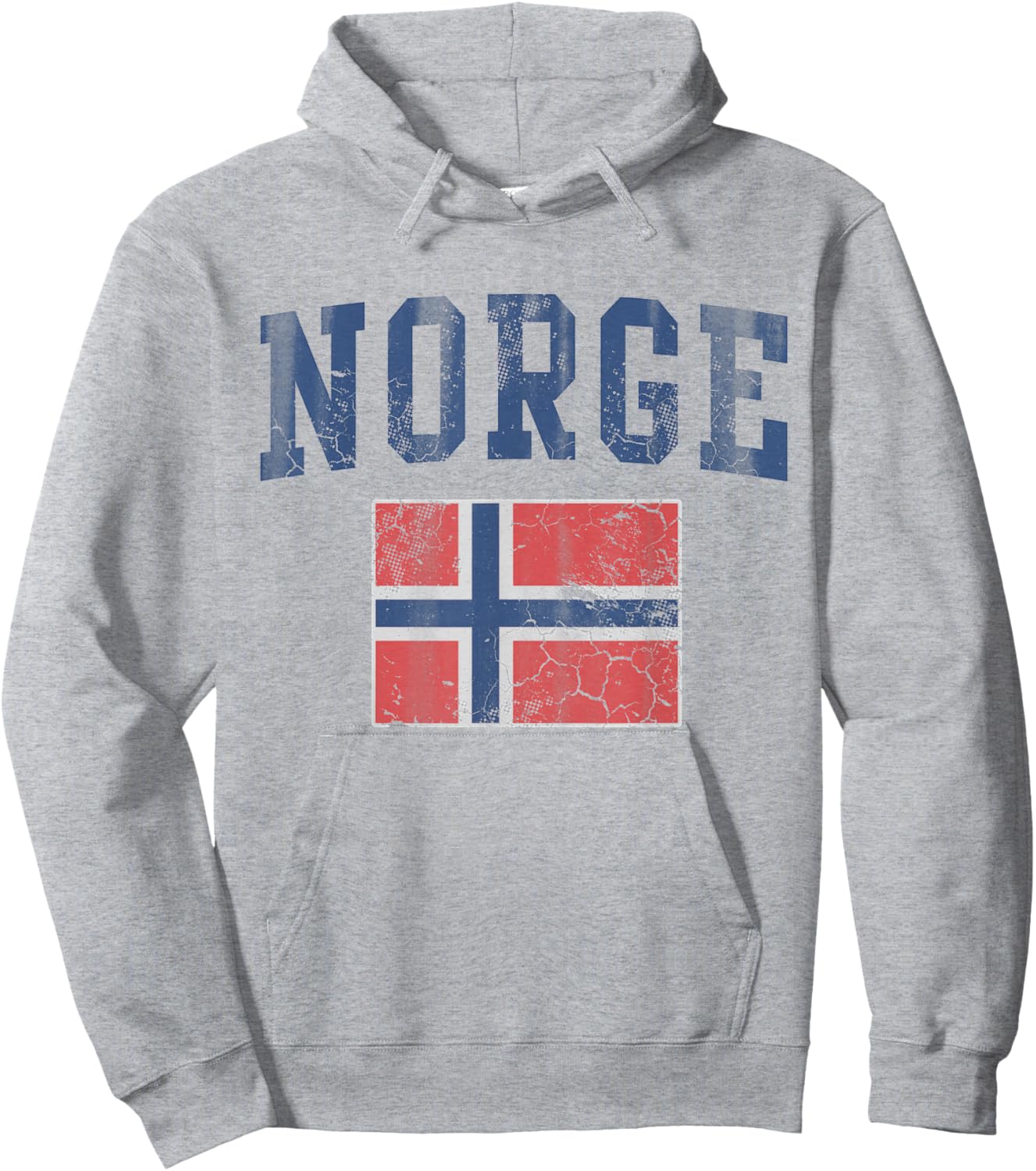 Norge Flag Norway Norwegian Home Love Family Hoodie - Hoodie | Ash
