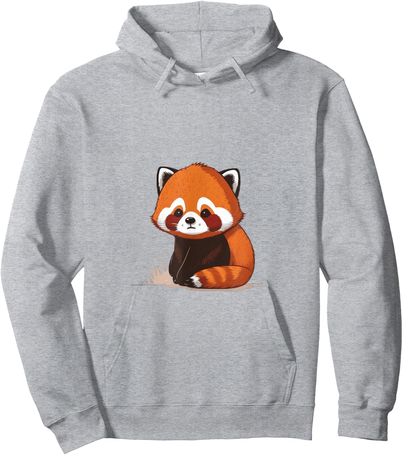 Cool Cute Funny Red Panda Hoodie - Hoodie | Ash