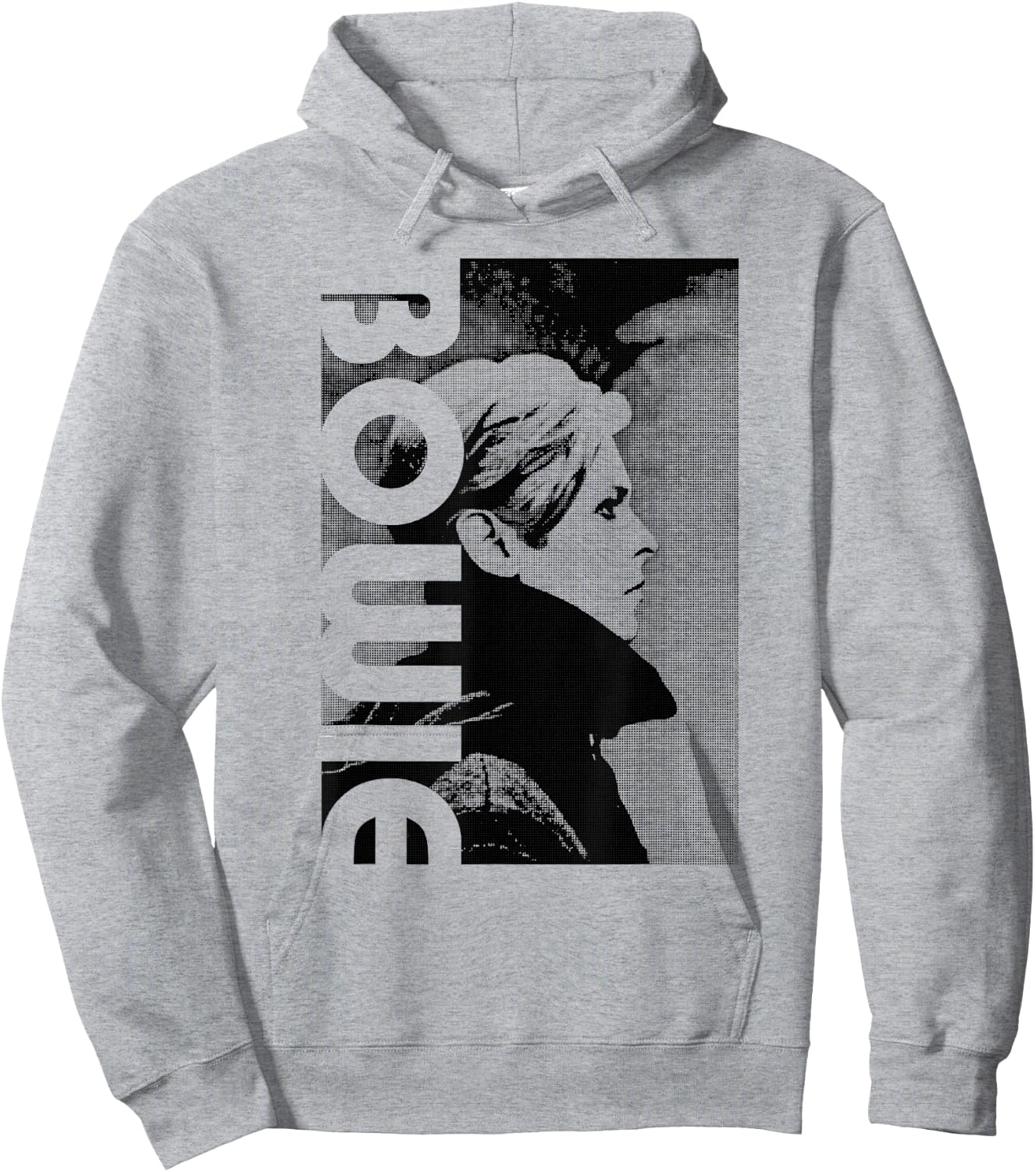 David Bowie - Low Profile Hoodie - Hoodie | Ash