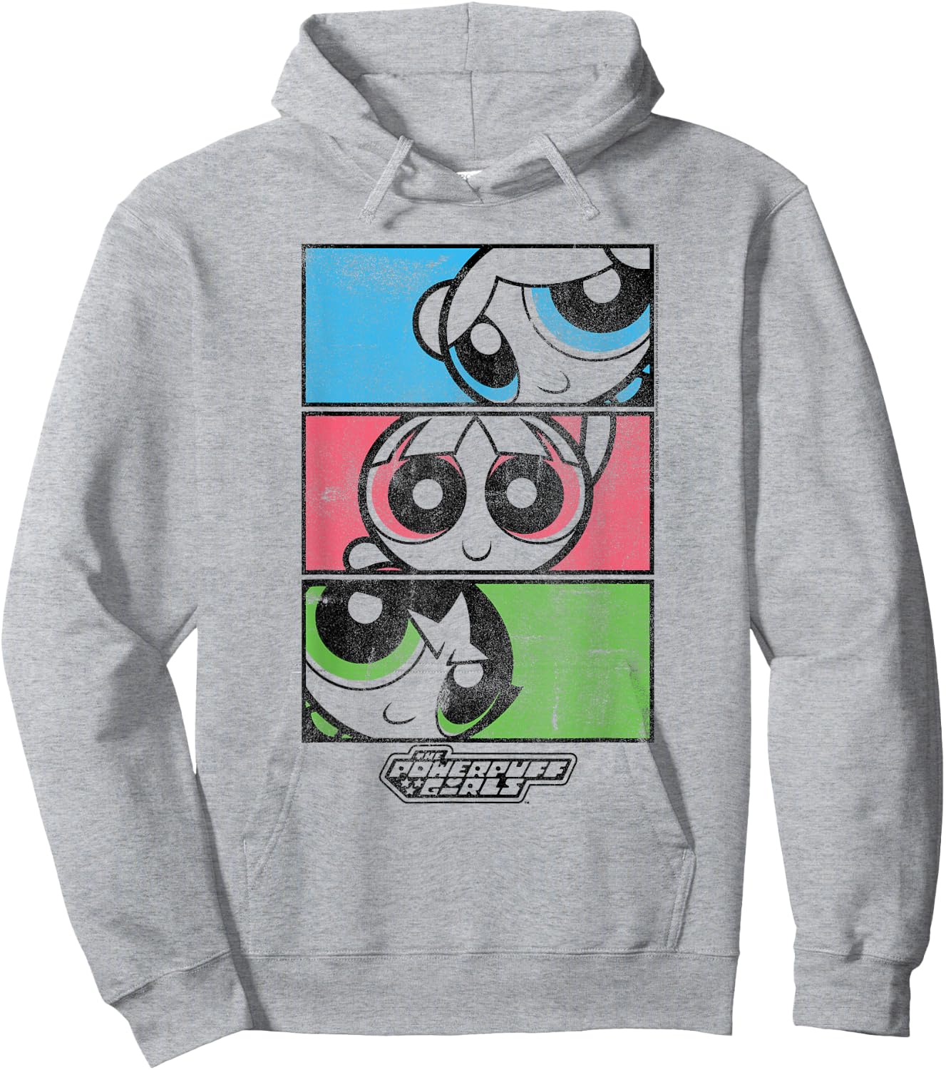 Powerpuff Girls Colorful Comic Panels Hoodie - Hoodie | Ash