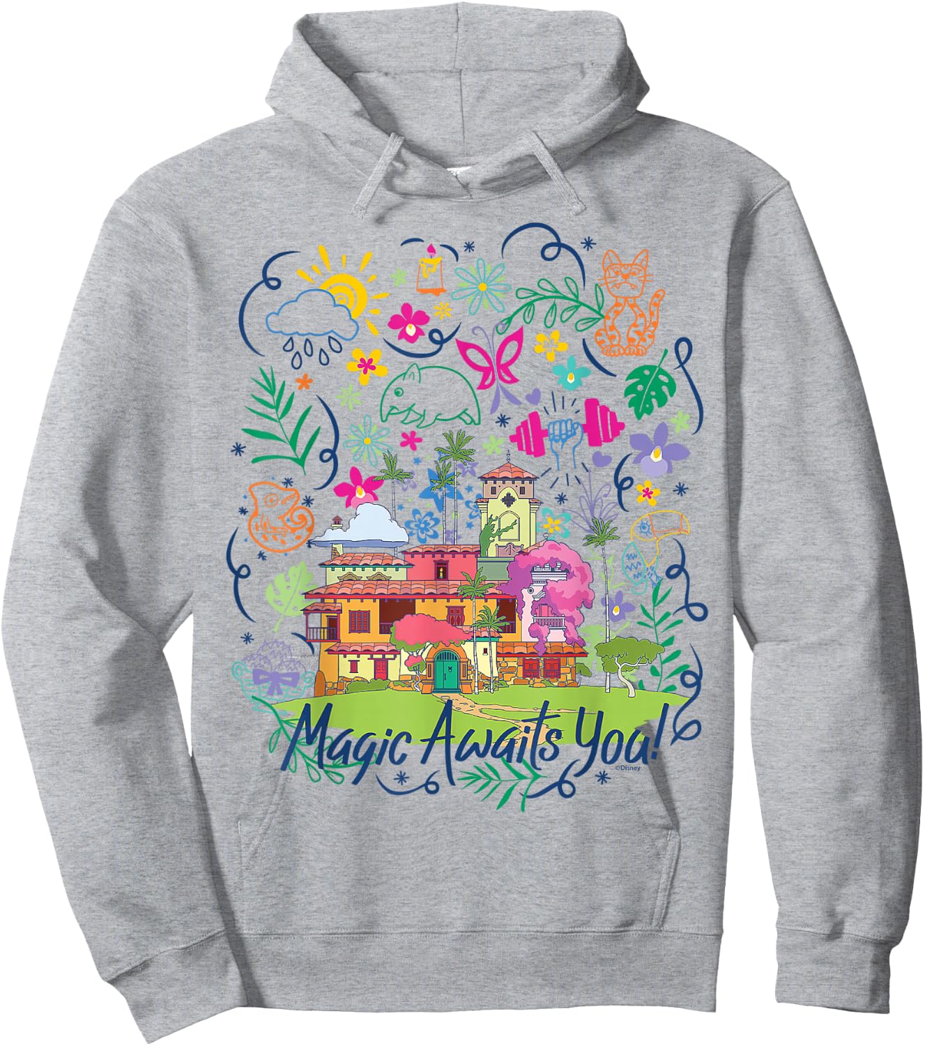 Encanto - Magic Awaits You Casa Madrigal Hoodie - Hoodie | Ash