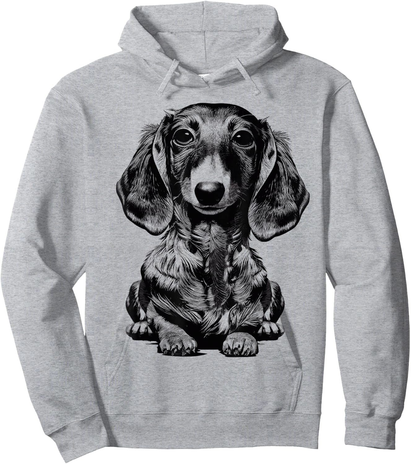 Dachshund, Wiener Dog Puppy, Doxie Mom Small Hoodie - Hoodie | Ash