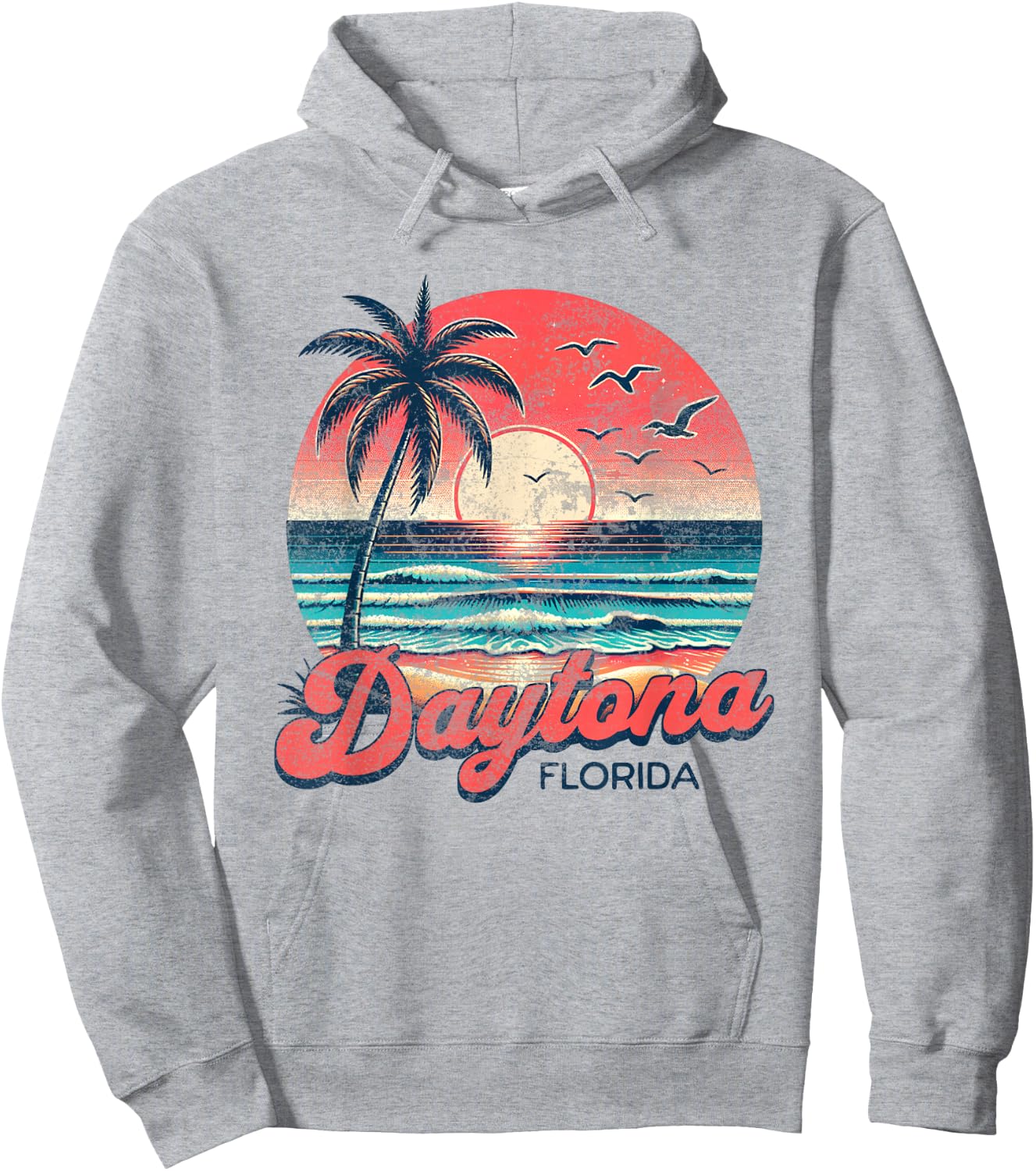 Daytona , white, S Hoodie - Hoodie | Ash
