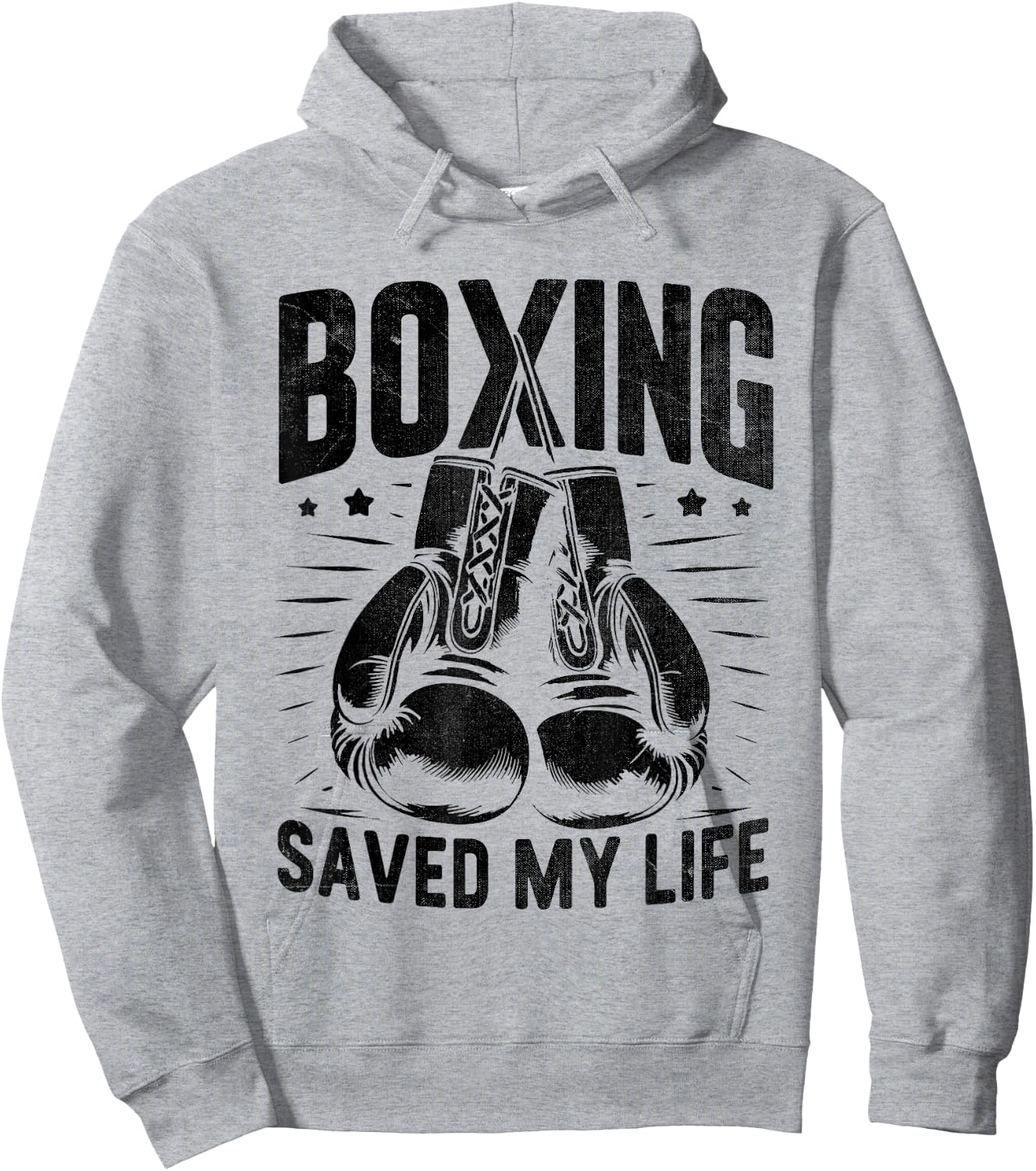 Boxing Saved My Life Boxer Fighter Boxers Hoodie - Hoodie | Ash