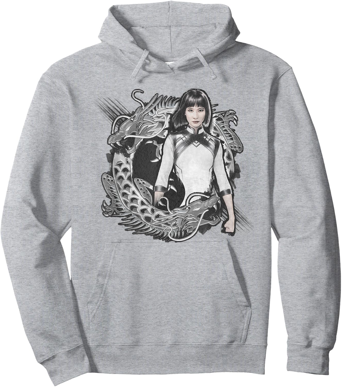 Marvel Shang-Chi Xialing Dragon Hoodie - Hoodie | Ash