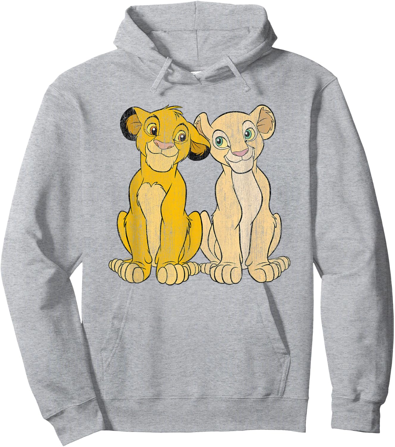 The Lion King Simba And Nala BILKNG00068 Hoodie - Hoodie | Ash