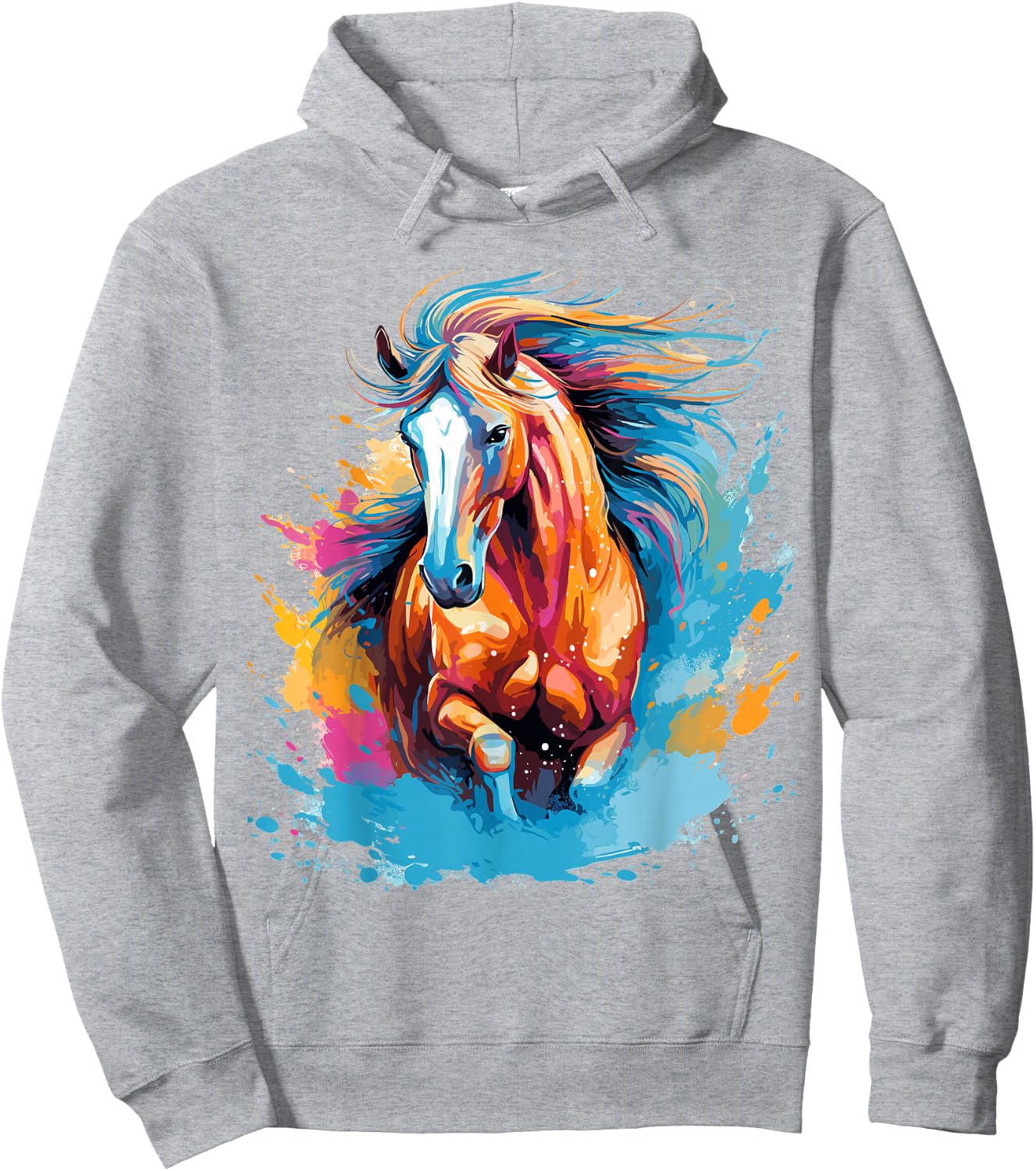 Pferd Reiten Dressur Springen Reiterhof Hoodie - Hoodie | Ash