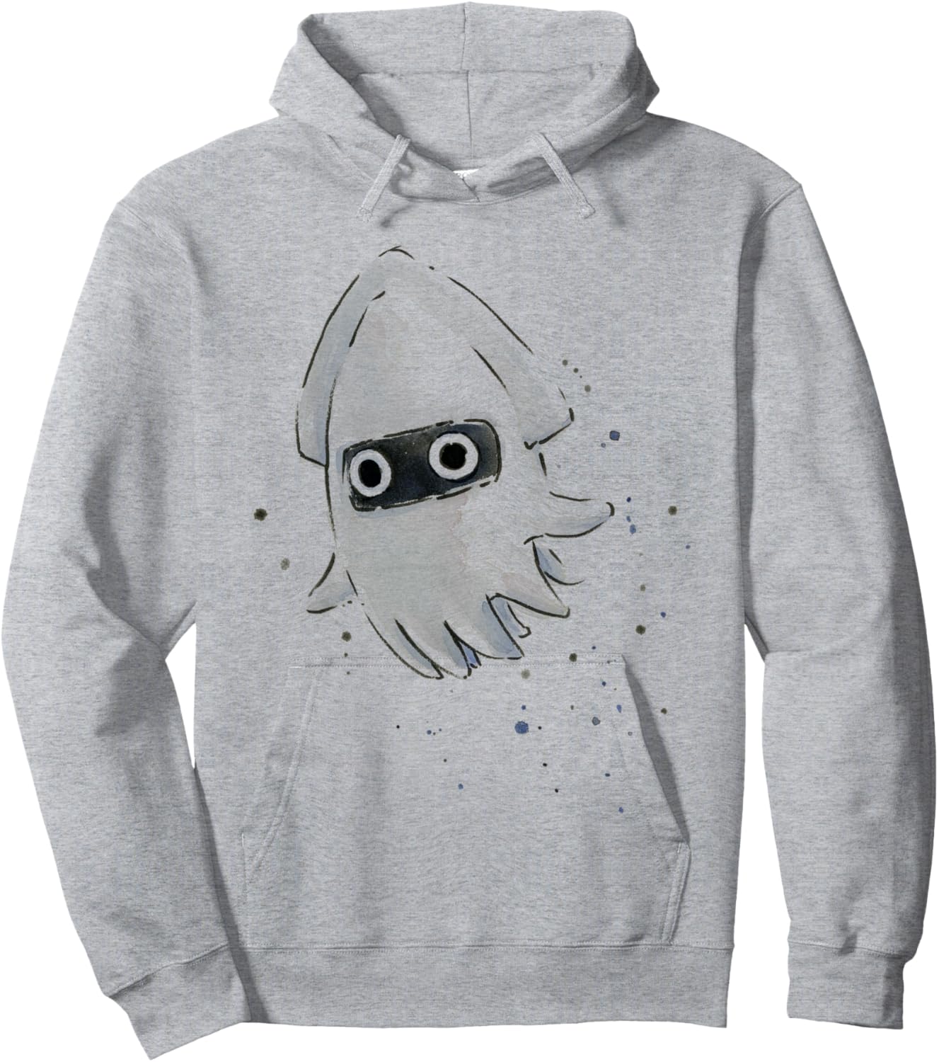 Blooper Watercolor Hoodie - Hoodie | Ash