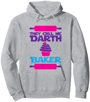 They Call Me Darth Baker Cute Baker Women Girls Hoodie - Hoodie | Ash