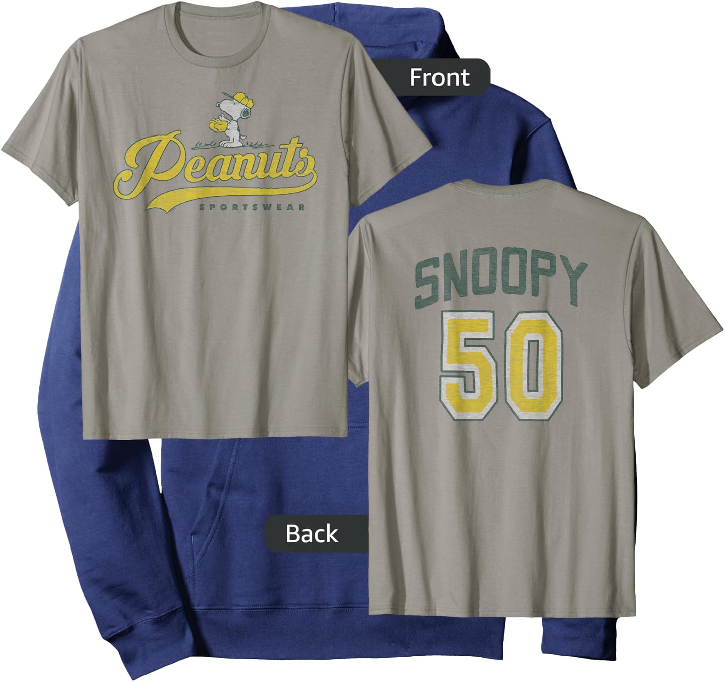 Peanuts Sportswear Snoopy #50 Hoodie - Hoodie | Navy