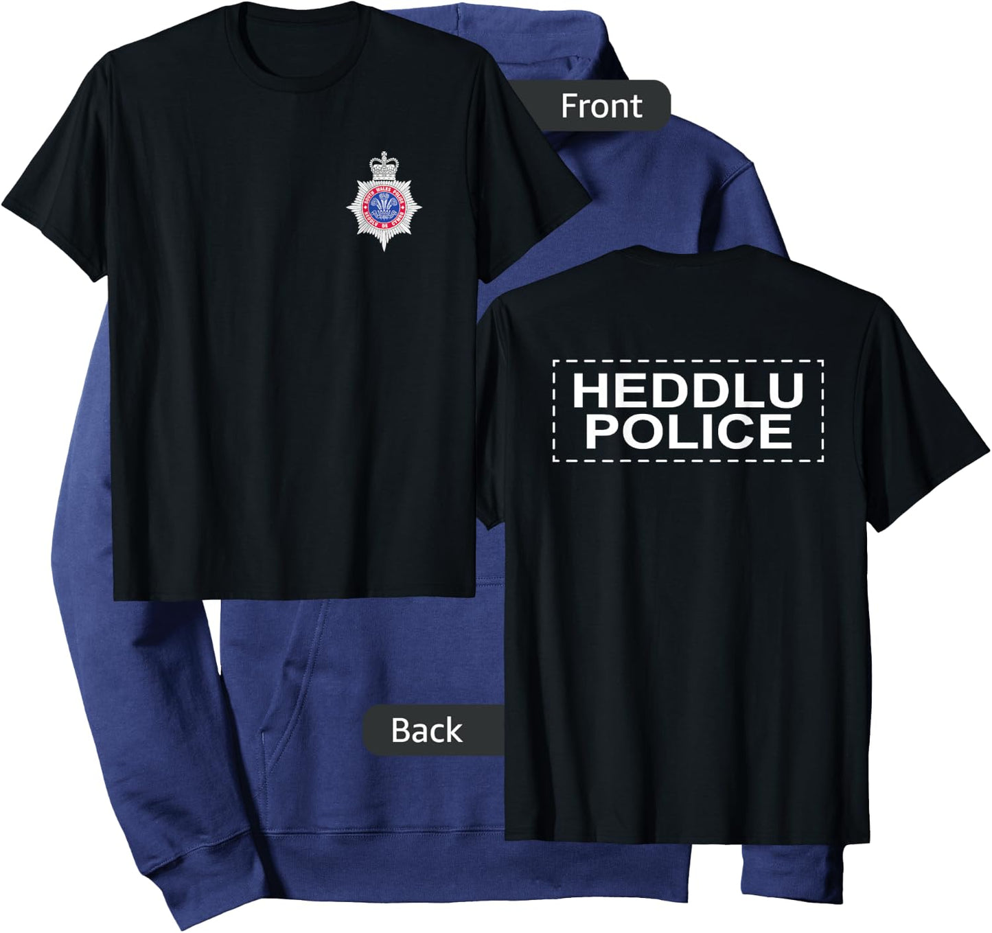 WELSH POLICE CASUAL HEDDLU Wales Police Hoodie - Hoodie | Navy