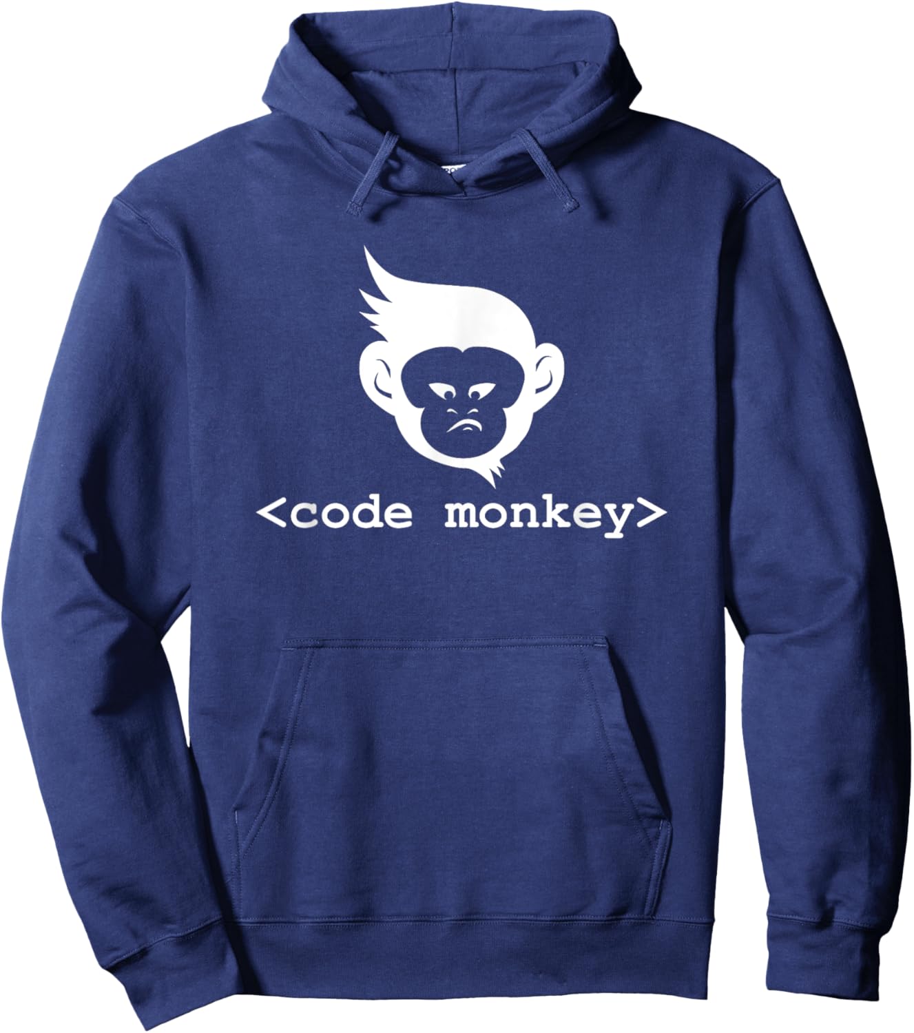 Code Monkey: Cool Programming Humor Hoodie - Hoodie | Navy