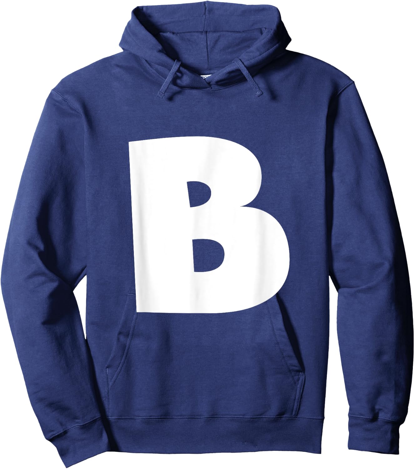 Alphabet Letter B - Upper Case B Hoodie - Hoodie | Navy